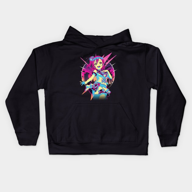 Love! School Idol Society Anime Tee Kids Hoodie by Tosik Art1